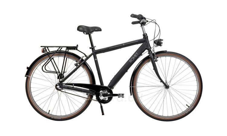 Фотографія Велосипед 28" ROMET Grom 3S LTD Nexus FW (2021) 2021 black